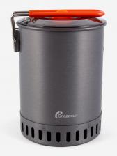 Кастрюля походная с радиатором Следопыт - Forza, 1 л., Серый