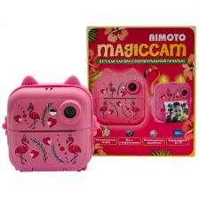 Детский фотоаппарат Aimoto MagicCam, розовый фламинго (3071006)