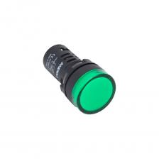 Лампа ANDELI AD16-22DS матрица, d22мм, 220В DC, зеленый ADL10-150