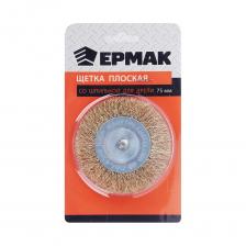 Плоская металлическая щетка для дрели ЕРМАК 656-007