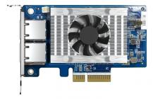 Опции к системам хранения QNAP Expansion Card PCIe Gen3x4 2x10GbE(BASE-T) [QXG-10G2T-X710]