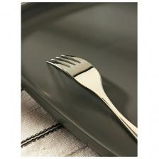 Вилка десертная из нержавеющей стали «Марио», h=16 см, цвет серебряный