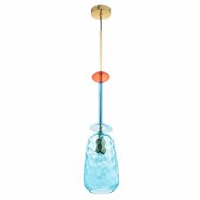 Светильник BayerLux «Джеффи» LED 10 Вт голубой 15x15x75 см