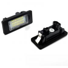 Poer 2 шт. Canbus светодиодный номерной знак HID белый задний номерной знак лампа для BMW E39 M5 E70 E71 X5 X6 E60 M5 E90 E92 E93 M