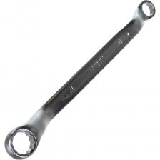 Двусторонний накидной ключ Накидной двусторонний ключ HORTZ 10x12 Хромированный HOR 102170