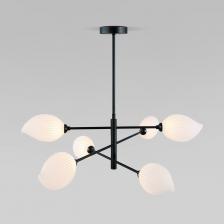 Подвесной светильник Eurosvet с акриловым плафонами 30189/6 черный a065721