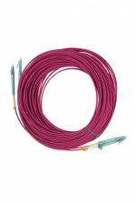 LC-LC Hyperline Патч-корд волоконно-оптический (шнур) MM 50/125(OM4), LC-LC, duplex, 10G/40G, LSZH, 25 м [FC-D2-504-LC/PR-LC/PR-H-25M-LSZH-MG]