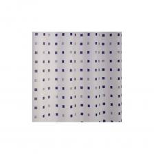 Штора для ванных комнат RIDDER Dоminо синий/голубой 180x200 41313