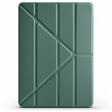 Чехол для iPad 9.7" (модели в описании) с охлаждением Y-cложение темно-зеленый