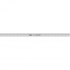 Алюминиевая линейка 1,0 м STAYER 34383-100 - линейка с жёстким анодированным полотном и лазерной гравировкой шкалы. Применяется для разметочных работ и контроля геометрических размеров изделий.
