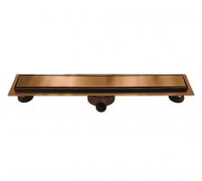 Душевой трап (лоток) AltroBagno Livello 071238 RaSp (60) матовая медь