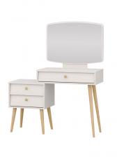 Трюмо «АФИНА», 1050x386x1290 мм, цвет кашемир серый