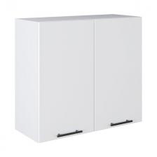 кухонный шкаф навесной Белый лед 720x800x312мм 2 двери МДФ/ЛДСП