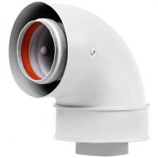 Колено Royal Thermo диаметр 60/100L FF 90гр