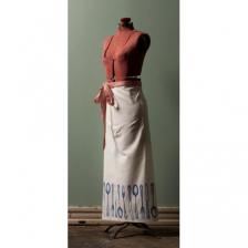 Cake Vintage, CV735 фартук рисунок - столовые предметы синие