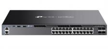 TP-Link , Стекируемый управляемый коммутатор 3 го уровня Omada с 24 гигабитными портами и 4 портами SFP+ [SG6428X]