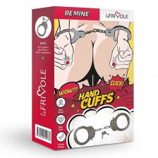 LE FRIVOLE Настоящие металлические наручники Be Mine
