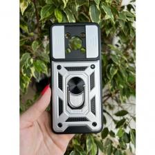 Чехол противоударный для Huawei Nova Y90 / Нова У90 с защитой камеры armors (Серебристый)