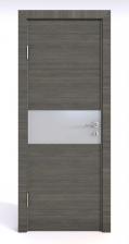 Дверь Line Doors Модерн ДГ-501 Цвет: Ольха тёмная, Стекло: Стекло матовое