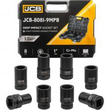 Набор JCB торцевых 12-гранных глубоких ударных головок — это надежный инструмент, созданный для решения сложных задач в условиях ограниченного доступа. Комплект из 8 предметов идеально подходит для работы с ударными гайковертами, обеспечивая максимальную передачу ударной энергии и устойчивость к повреждениям.Повышенная прочность и долговечность: Головки изготовлены из прочного хромомолибденового сплава (CR-Mo), что обеспечивает высокую степень износостойкости и долговечности даже при интенсивной эксплуатации.Устойчивость к высоким нагрузкам: Эти головки легко выдерживают значительные удары и нагрузки, что делает их незаменимыми для работы с тяжелыми болтами и гайками.Удобство работы в труднодоступных местах: Специально разработаны для работы внутри механизмов, где доступ к крепежу ограничен, что делает их идеальным выбором для автомобильного ремонта, строительства и промышленных процессов.Универсальность применения: Подходят как для профессиональных, так и для бытовых условий. Незаменимый инструмент для автомехаников, строителей и инженеров.Набор JCB торцевых 12-гранных ударных глубоких головок — это незаменимый инструмент для выполнения сложных задач, обеспечивающий надежность и долговечность в любых условиях.