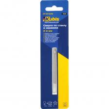 Сверло по стеклу и керамике 2 резца, 4x65 мм, YG6X KUBIS 07-01-1046