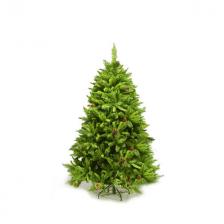 ель искусственная Королевская 165см зеленая с шишками