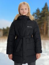 Пуховик для девочек Outventure, Черный