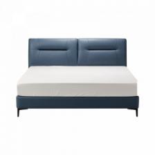 Двуспальная кровать Xiaomi 8H Sugar Fashion Soft Leather Soft Bed 1.5m Mist Blue (JMP5) (без матраса)