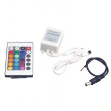 Аксессуары / Контроллер ZC-1000RC RGB 12V 3x2А = 72w (IR) Jazzway (3327385), цена за 1 шт.