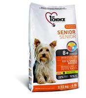 1st Choice Senior Mature or Less Active Toy & Small Breeds / Сухой корм Фёст Чойс для Пожилых или Малоактивных собак Миниатюрных и Мелких пород Курица