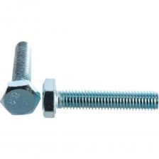 Оцинкованный шестигранный болт Болт Tech-Krep/Zitar DIN933 с шестигранной головкой, оцинкованный М10х50 2 шт - пакет 102978