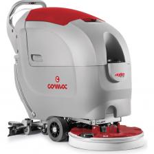 COMAC Agila - современная серия производительных поломоечных машин среднего класса. Agila 50/50 B с литиевыми АКБ увеличенной емкости предназначена для широких задач по уборке напольных покрытий Подойдет для площадей до 3500 м2 На Agila 50/50 B применяются простые и надежные технические решения для достижения максимального уровня надежности при интенсивной эксплуатации Вместительные баки для воды: 50 л для чистой воды/моющего раствора и 65 л для грязной воды Оптимальные технические характеристики для большинства задач в профессиональной уборке Элементы, требующие ежедневного ухода, маркированы желтым цветом Баки Easy-Clean: на этапе литья баков вводится добавка, снижающая пористость пластмассы; благодаря этому стенки становятся более гладкими, а их чистка — более легкой Система Stop&Go: в случае кратковременных остановок машины подача раствора прерывается, а щетки останавливаются для оптимизации потребления и снижения расхода воды Идеально подходит для профессиональной уборки полов в административных зданиях и торговых помещений, автосалонов и автосервисов, производств различного профиля, складов и ремонтных мастерских, объектов транспортной инфраструктуры, медицинских и образовательных объектов.