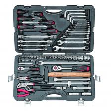 Набор инструментов FORCE с 12-ти гранными головками 65пр. 4653-9