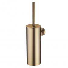 Ершик для унитаза Swedbe Select подвесной металл золото (9808GO)