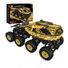 Конструктор Mould King 18031 Автомобиль вездеход "Yellow Firefox Climb Car", желтый, управление APP, 1962 дет.