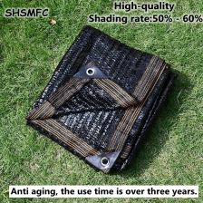 Солнцезащитная сетка HDPE черного цвета