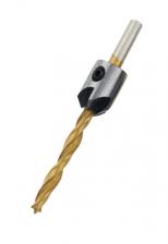 Сверла с зенкером, 1 шт., сверла из быстрорежущей стали 3-10 мм для плотничьи инструменты для работы с деревом сверл по дереву