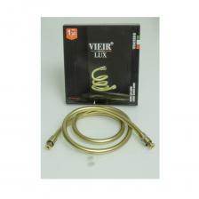 Шланг для душа ViEiR 175 см, силикон VR41175-S матовое золото