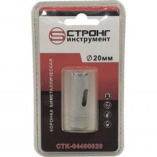 Биметаллическая коронка универсальная 20 мм Strong CTK-04400020 выполнена по современным технологиям и отлично справляется со сверлением черных и цветных металлов, пластиков и многих других твердых материалов. Имеет высокопрочный корпус из биметаллической стали с лазерной сваркой и рабочую часть с разведенными закаленными зубьями. Зубья имеют в своем составе до 8 % кобальта, улучшенную геометрию и специальный угол заточки, что делает их еще более прочными, износостойкими и эффективными. Тело коронки наделено специальной резьбой для соединения с хвостовиком соответствующего диаметра и для накручивания на адаптер-переходник. Идеально подходит для использования совместно с дрелью, сверлильным станком и перфоратором в безударном режиме. Внимание, изображение товара может отличаться от реального! Верные параметры указаны в технических характеристиках товара.