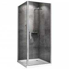 Душевой уголок Abber Sonnenstrand 90х80 AG04090-S80 хром, стекло прозрачное