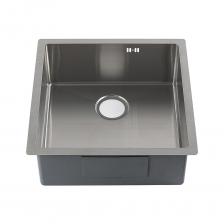 Мойка для кухни Melana ProfLine 50х50х20 см врезная с сифоном сталь (R5050W)