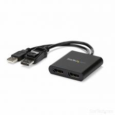 Разветвитель Startech DisplayPort to DisplayPort Dual-Monitor Splitter MSTDP122DP