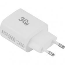 Сетевое зарядное устройство Digma DGW3C, USB-C, 30Вт, 3A, белый [dgw3c0f010wh]