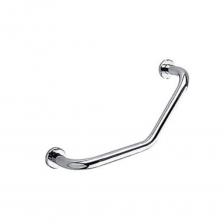 Поручень для ванной РМС 460 мм нержавеющая сталь хром (A1028)