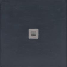 Литьевой поддон Aquanet 001B Pleasure NEW 900х900х30 мм, без сифона, черный камень 00258888