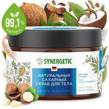Скраб для тела Synergetic Питание и тонус 300мл
