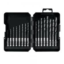 Набор сверл по металлу Stayer IMPACT READY 29603-H16 для винтовёртов и шуруповертов, НЕХ-1/4", 16 штук