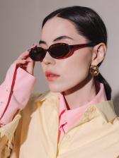 Очки солнцезащитные женские «OneSun. Леопардовый принт», uv 380, дужка 13.6 см, ширина 14.3 см, линза 5.3x3 см