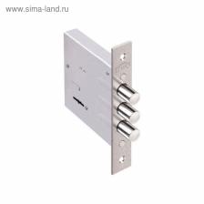 Замок врезной «Эльбор» Кремень 1.04.02.5К, б/ручки, 5 ключей, цинк