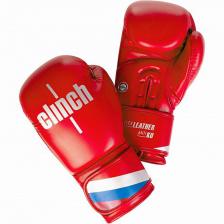 Перчатки боксерские Clinch Olimp красные С111, 10 унций